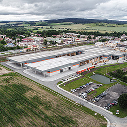 Výrobní areál Dvorec - KLAUS Timber a.s. 